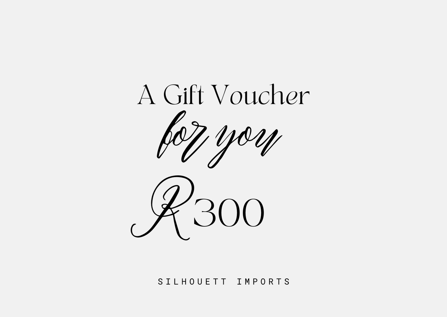 Silhouett Gift Card Online