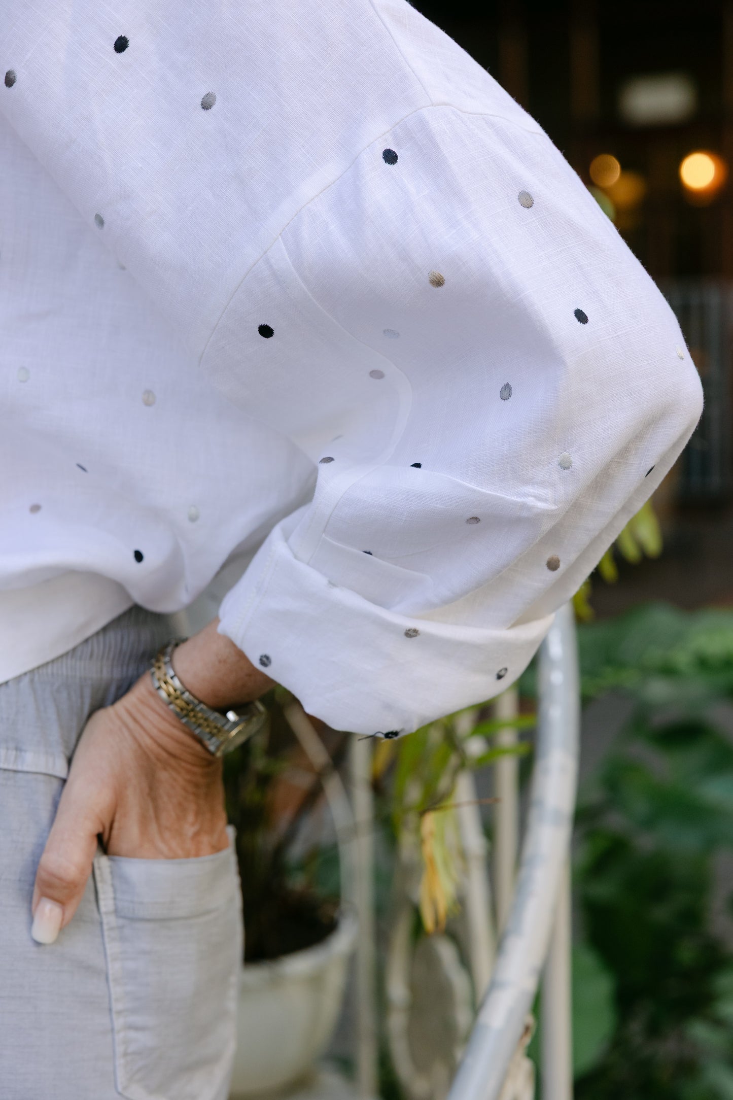 Linda Linen L/Sleeve