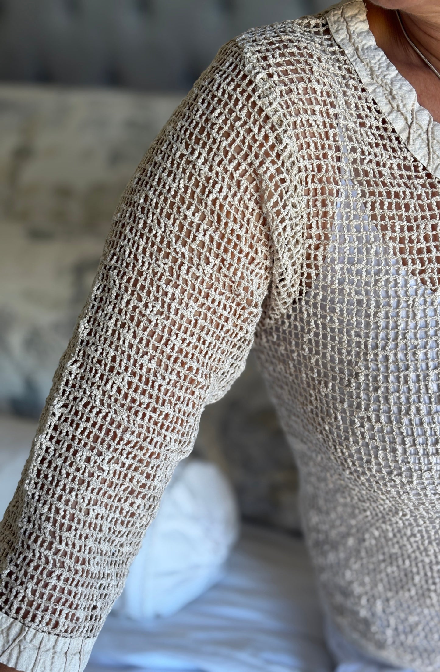 Mila Mesh Top