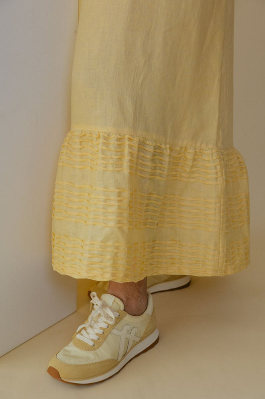 Lila Linen Dress