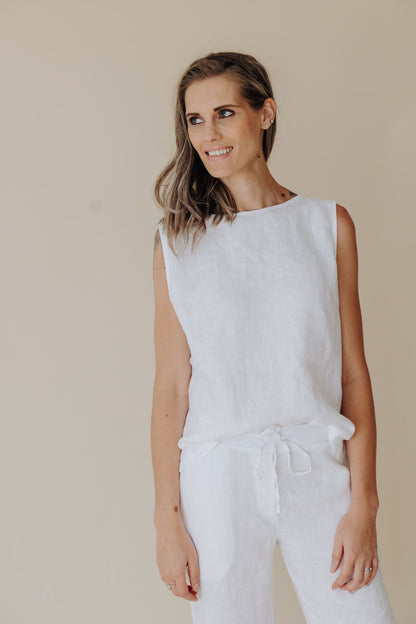 Iris Linen Cami
