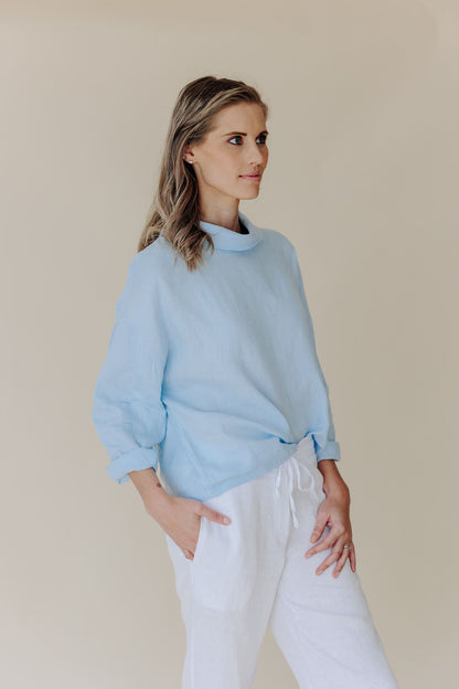 Linda Linen L/Sleeve