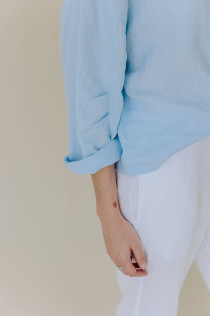 Linda Linen L/Sleeve