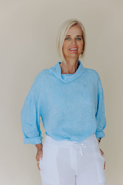 Linda Linen L/Sleeve