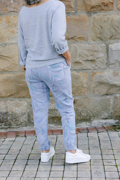 Nina Leaf Print