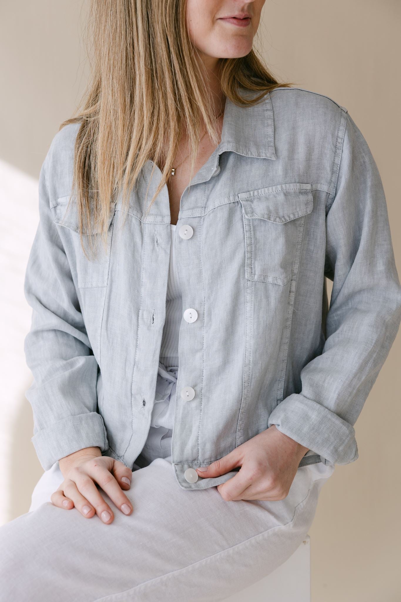 Willow-25 Linen Jacket