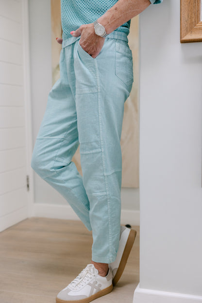 Rae Linen/Span Pants.