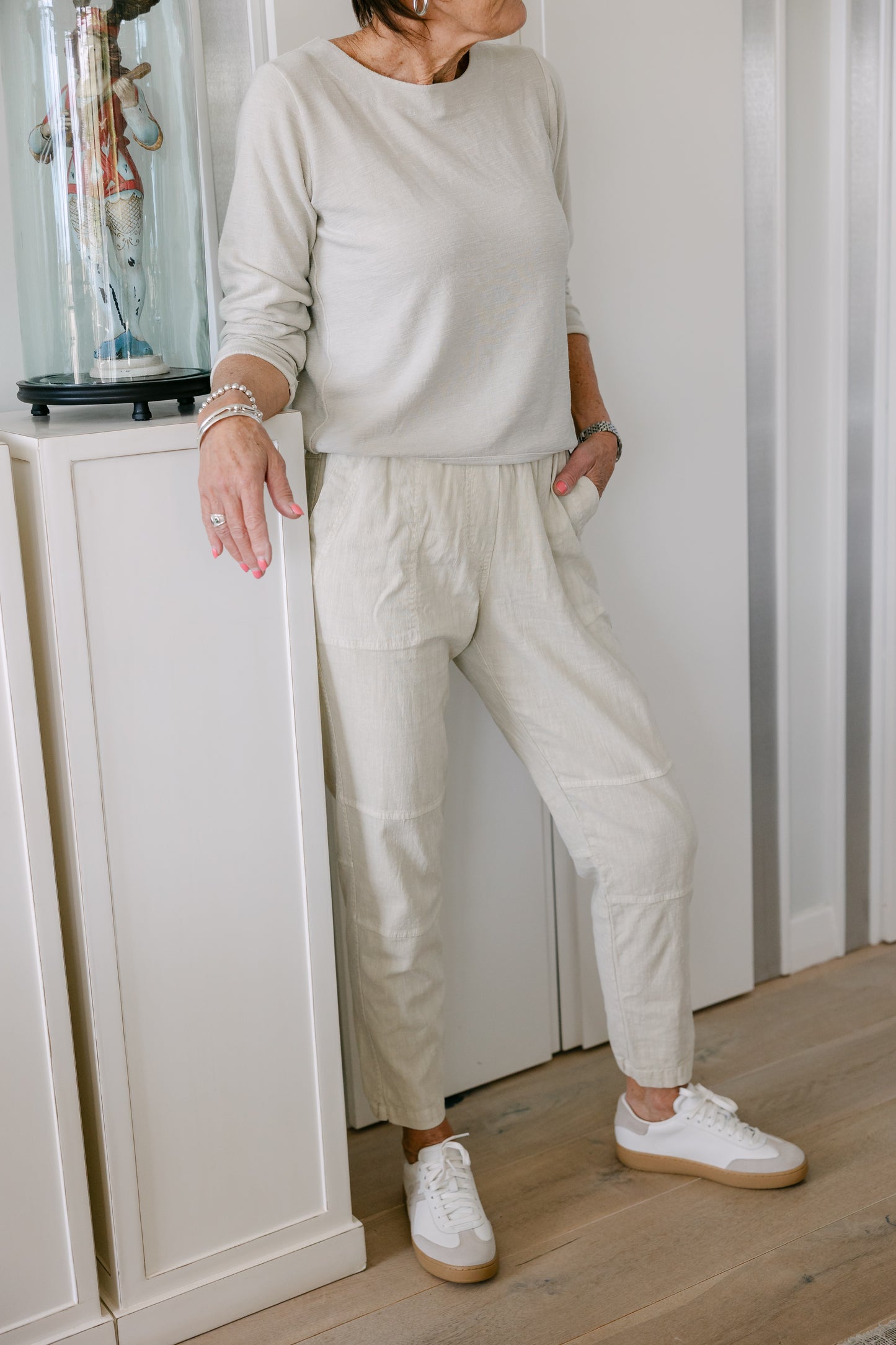 Rae Linen/Span Pants.
