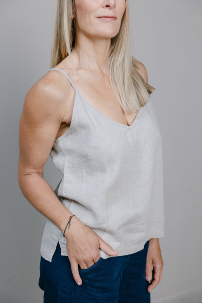 Linen Tank Top