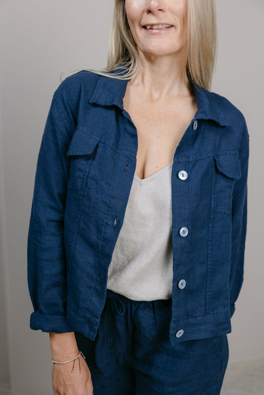 Willow-25 Linen Jacket