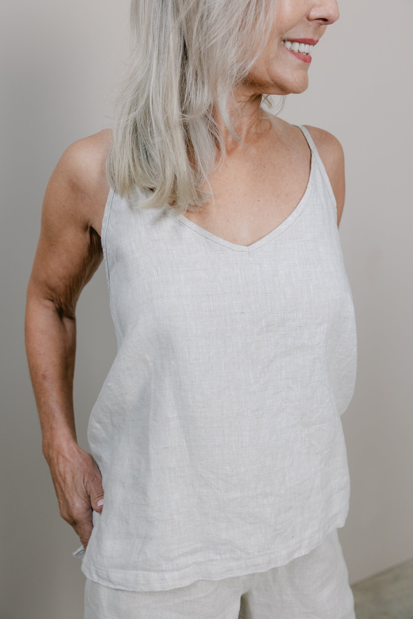 Linen Tank Top