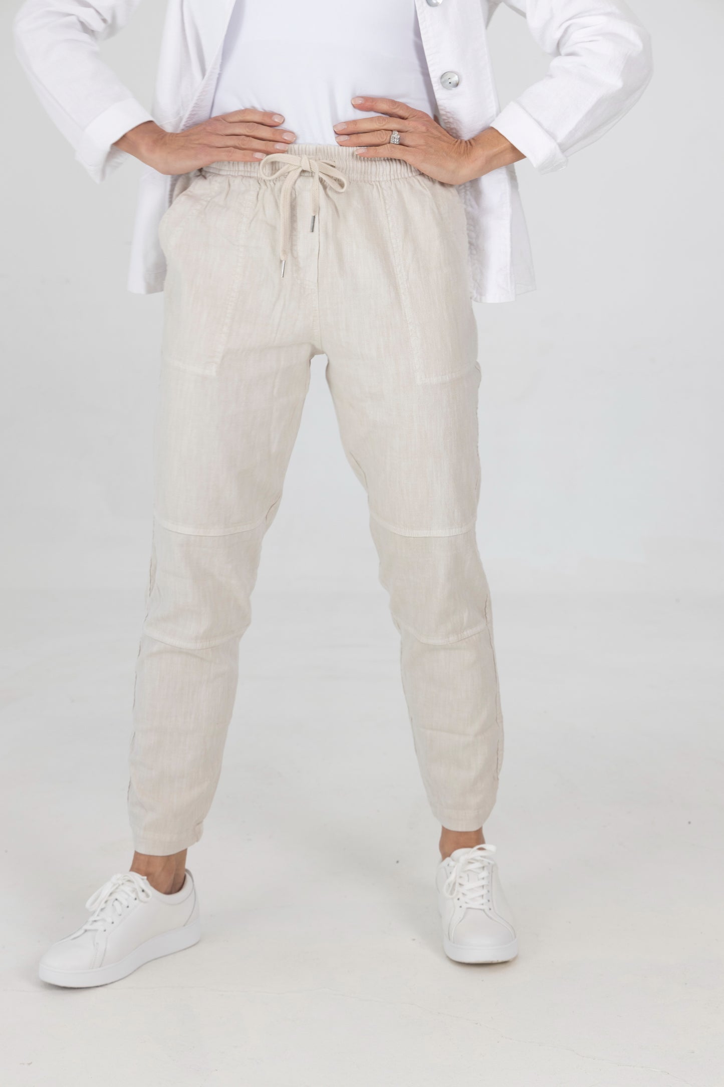 Rae Linen/Spandex Pants