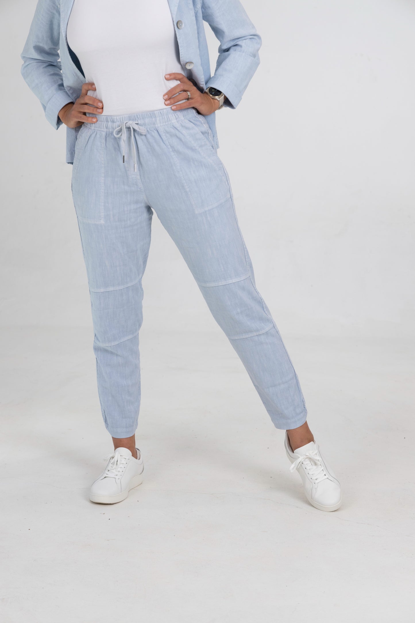 Rae Linen/Spandex Pants