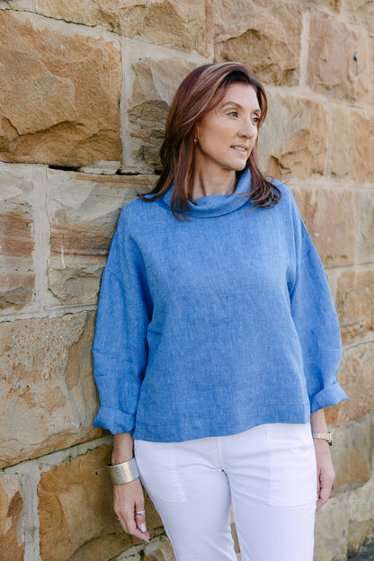 Linda Linen L/Sleeve