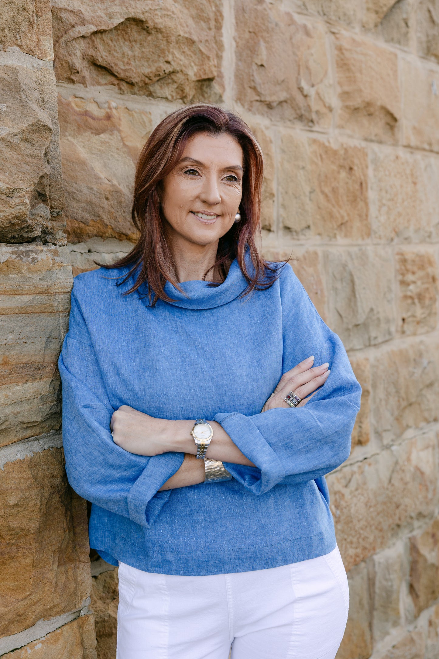 Linda Linen L/Sleeve