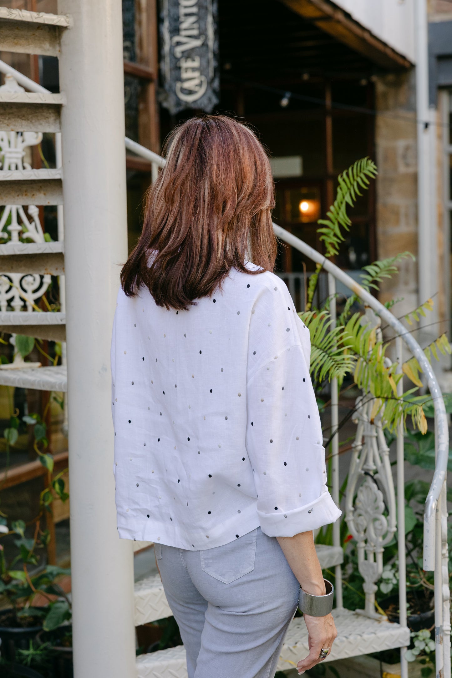 Linda Linen L/Sleeve
