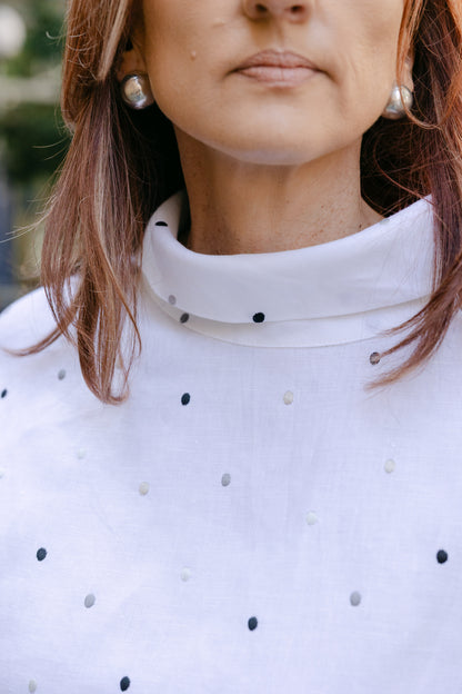 Linda Linen L/Sleeve