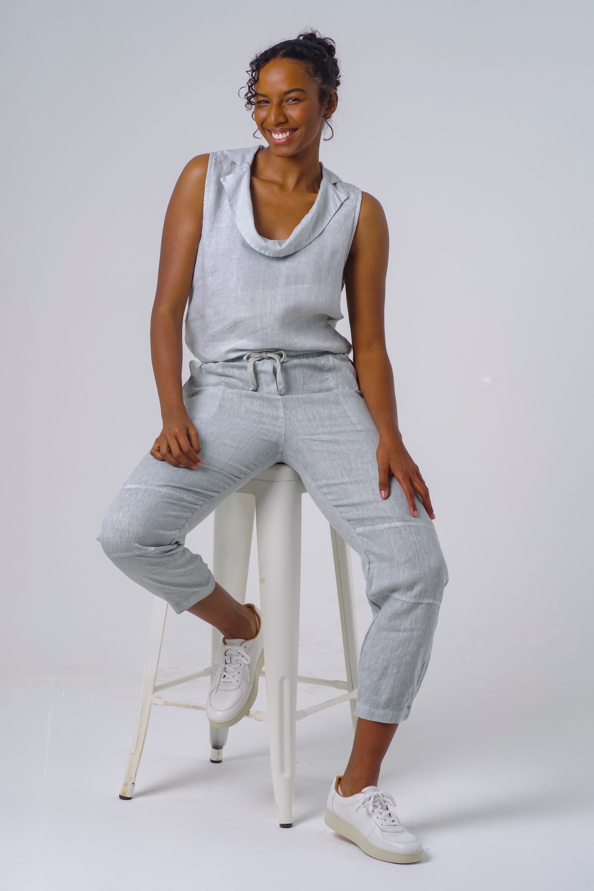 Women's store linen joggers