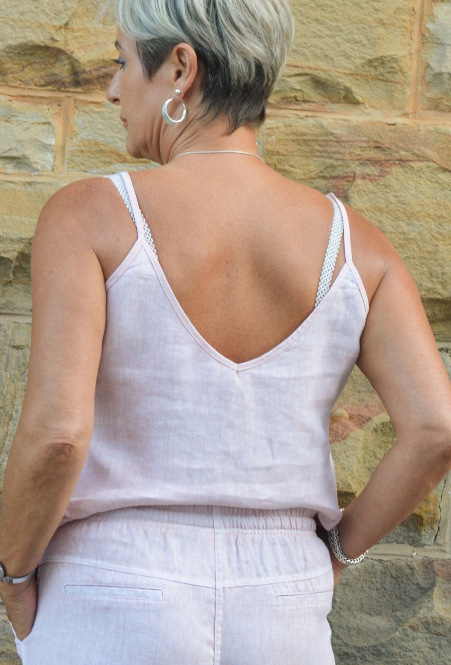 Linen Tank Top