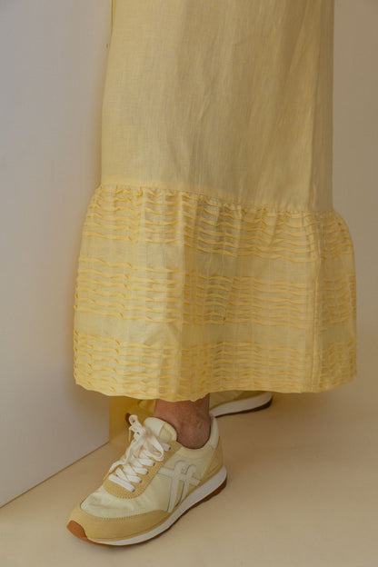 Lila Linen Dress