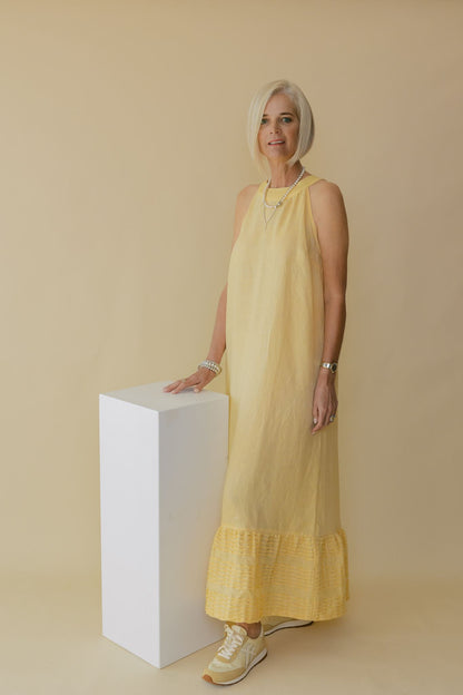Lila Linen Dress