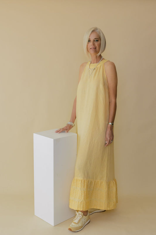 Lila Linen Dress