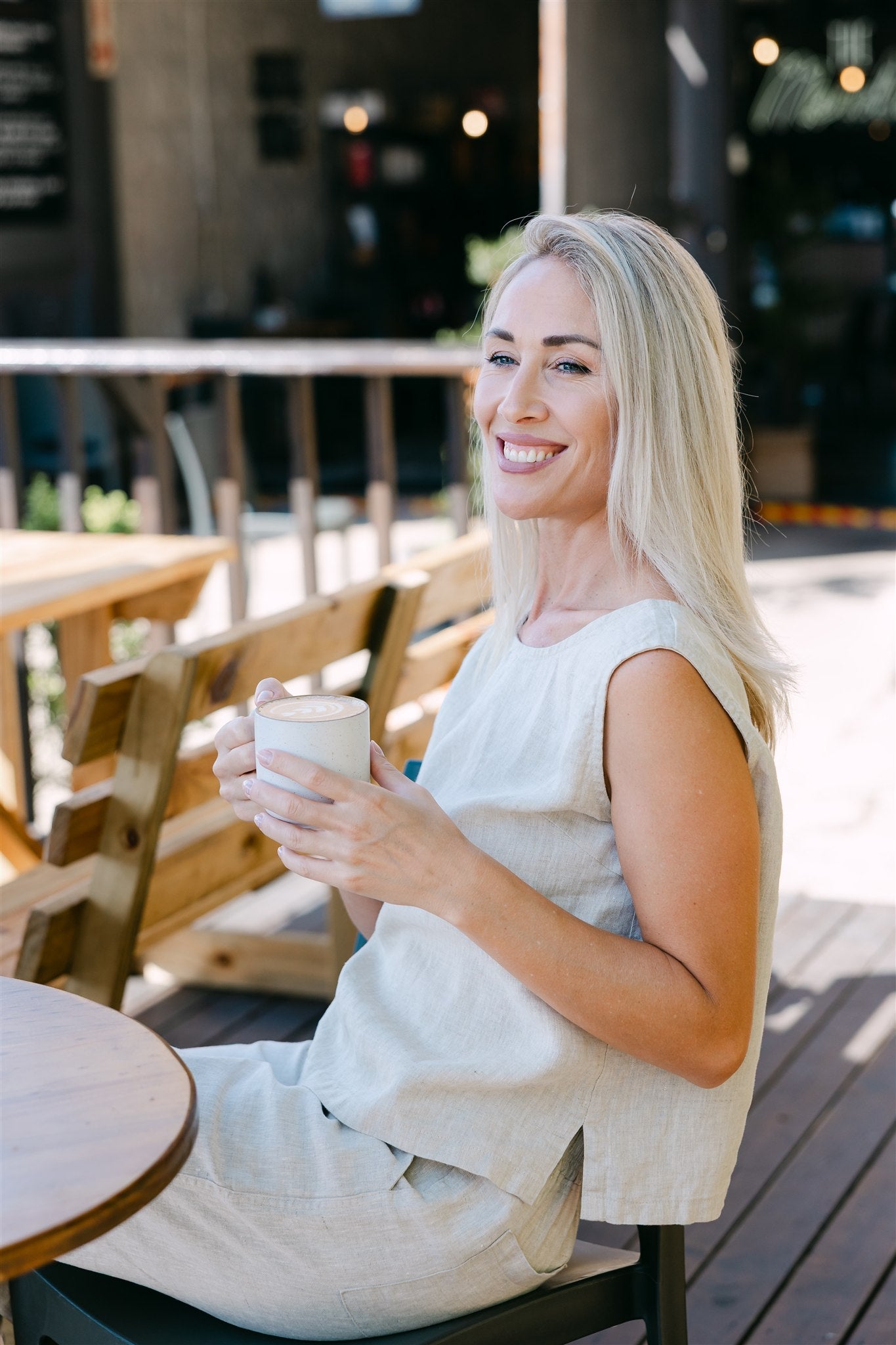 Iris Linen Cami
