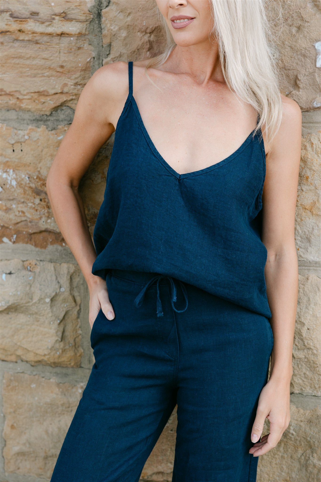 Linen Tank Top