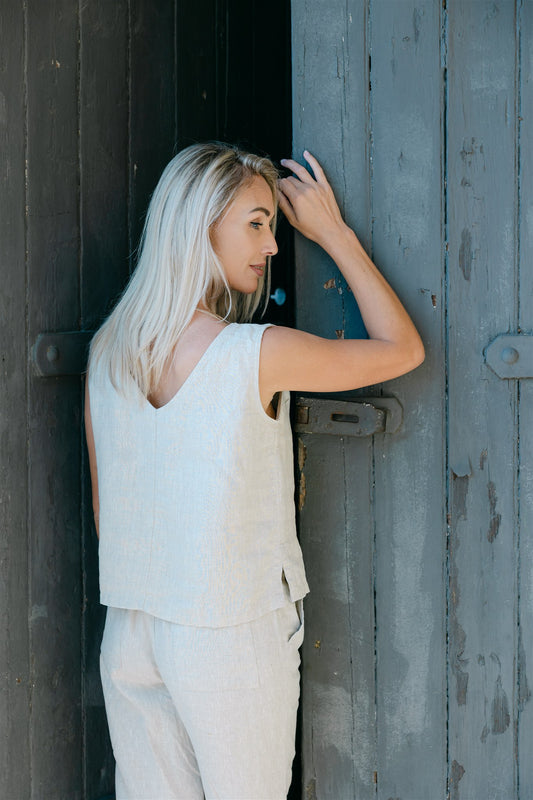 Iris Linen Cami